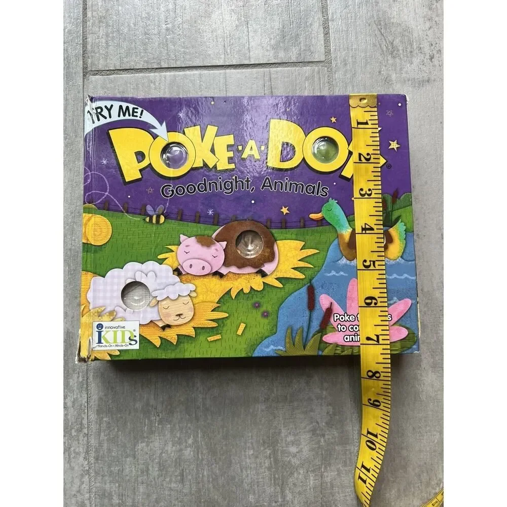 Goodnight, Animals (Poke-a-dot!) - Board book Innovative Kids Interactive Play